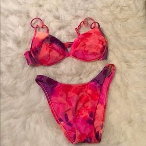 90s High Leg Swimsuit